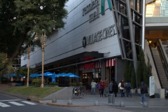 Recoleta mall entrance and Village Cinema Center