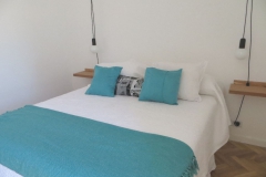 Main bedroom with queen size bed for extra comfort.